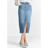 RICH & ROYAL Jeansrock mit Eingrifftaschen, Hellblau, 29