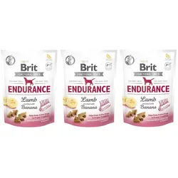 BRIT CARE DOG FUNCTIONAL SNACK ENDURANCE LAMB 3x150g