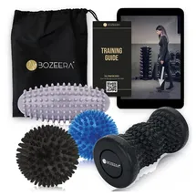 BOZEERA Igelball Fußmassage Set Matte