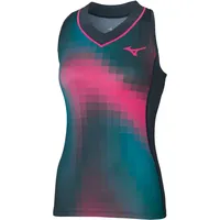Mizuno Frontier ärmelloses T-shirt - Midnight Navy - S