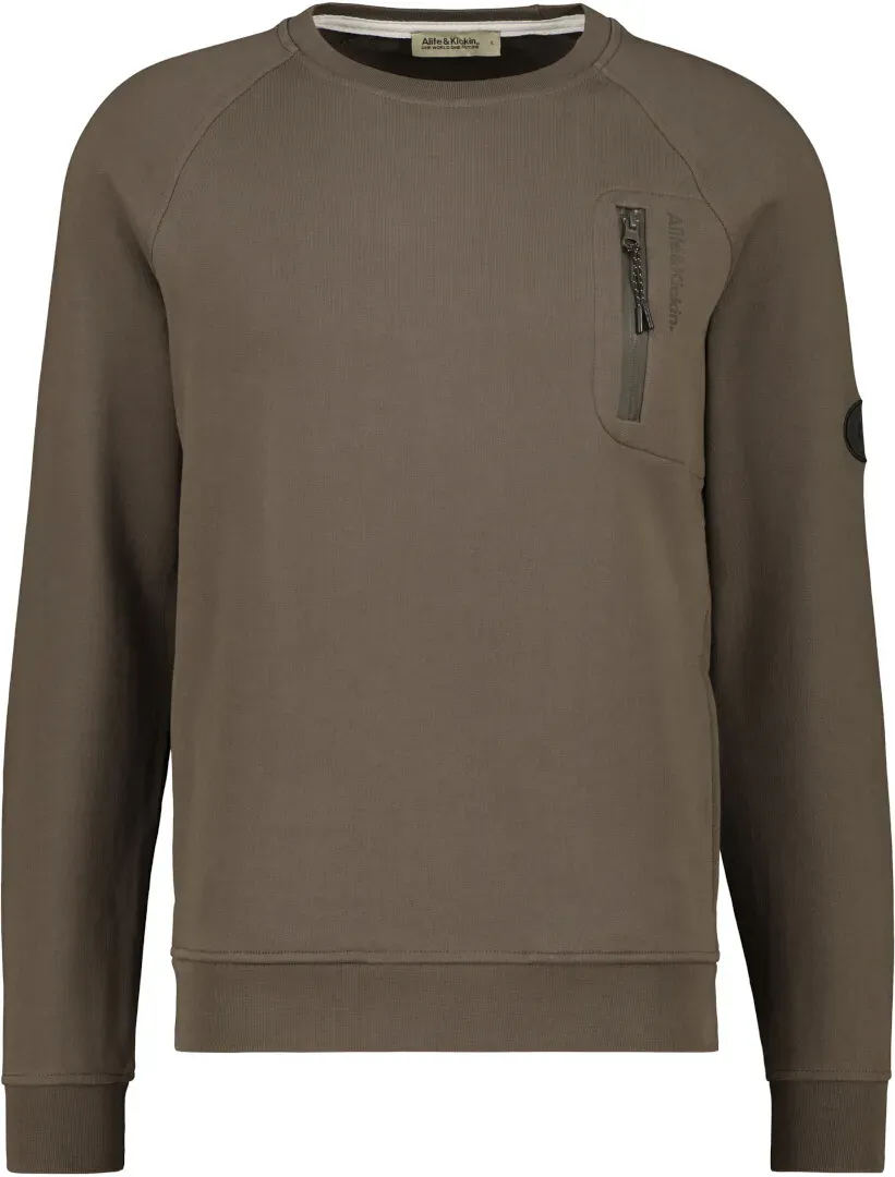 FabioAK A French Terry Sweatshirt, braun