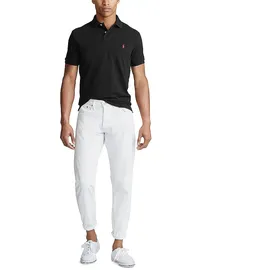 Ralph Lauren Piqué-Poloshirt schwarz L