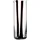 LEONARDO HOME BANDA NERA Krug • 1 Stück • Vielseitiger Krug • handgefertigtes Glas • ideal für Wasser und Saft • mit Ausgießer • stilvoller Tischkrug • modernes Design • Höhe 25 cm • schwarz • 055292