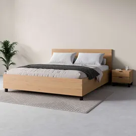 Vox Bett SIMPLE 185 x 204,4 cm Eiche beige