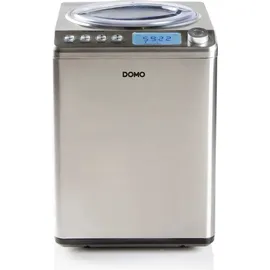 DOMO collection DOMO DO92321 Pro Eismaschine mit Display 2,5l Inox Design - Silber