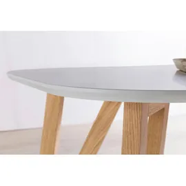 SalesFever Solna 200 x 76 x 90 cm grau