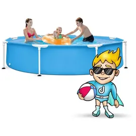 Intex Metal Frame Pool Set 244 x 51 cm inkl. Filterpumpe