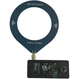 Mini-radio Si4732, Kleine Größe Und Große Funktionen Mit Hochauflösendem Farbbildschirm. Miniradio Si4732 Mit Rahmenantenne. Tischradio, Typ+2