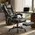 Vinsetto Massagesessel Kunststoff Schwarz