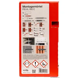 Fischer Montagemörtel FIS VL 150 C