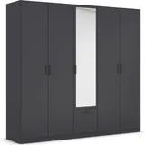 Rauch Drehtürenschrank Bari 225 x 210 x 54 cm Grau