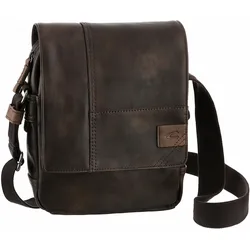 Umhängetasche CAMEL ACTIVE "Laos", Damen, Gr. B/H/T: 21cm x 37cm x 7cm, braun, Polyurethan, Polyurethan (PU), beschichtet, kontrastfarbene Details, leichte Abriebeffekte, Retro, Taschen, praktisch funktionaler Alltagsbegleiter mit vielen sportlichen Details