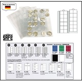 Schwäbische Albumfabrik Ergänzungsblätter für alle Premium-Münzalben für Münzen bis 34 mm, 2er Pack