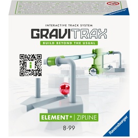 Ravensburger GraviTrax Element Zipline 27472 - GraviTrax Erweiterung für deine Kugelbahn - Murmelbahn und Konstruktionsspielzeug ab 8 Jahren, GraviTrax Zubehör kombinierbar mit allen Produkten