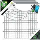 Kesser Teichzaun 78 x 78 cm Grau/Metall