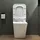 mai & mai S112T Stand-WC mit WC-Sitz Weiß
