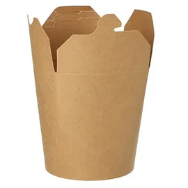 Papstar Snackboxen Pappe eckig 230 ml 25 St. Braun