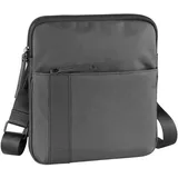 Bugatti Umhängetasche Domani Crossbody Bag M Anthracite