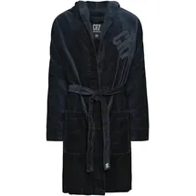 Cristiano Ronaldo CR7 Cristiano Ronaldo Basic Herren Bademantel, Schwarz, M