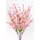 Seidenblumen Roß Forsythienbusch 65cm rosa ZF Kunstblumen künstliche Forsythie Goldflieder Goldglöckchen Blumen