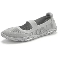 LASCANA Sneaker Ballerinas Damen hellgrau Gr.38