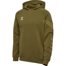 hummel Hoodie Militärisches Oliven M