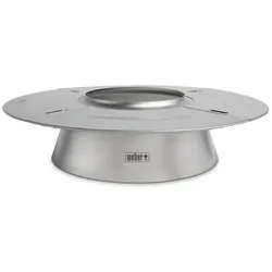 WEBER Temperaturregler, für Holzkohle, silberfarben