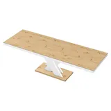 Design Esstisch Tisch HEN-111 Hochglanz ausziehbar 160 bis 256 cm