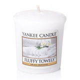 Yankee Candle Fluffy Towels Votivkerze 49 g