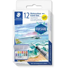 Staedtler Aquarellfarbe 12 St. sortiert Metallic/Brillant