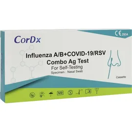 axnar gmbh CorDx Influenza A/B+COVID-19/RSV Combo Ag-Selbstte