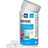 Höfer Chemie 1 x 1 kg BAYZID® Multitabs 20g 5in1 für Pools