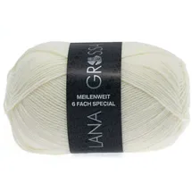 Lana Grossa Strickwolle 6-fach Unito Farbton 8840 150 g