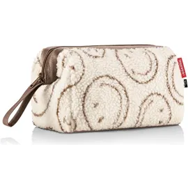 Reisenthel travelcosmetic smiley teddy chocolate, Necessaire, Braun, Beige