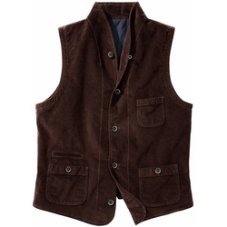 Mey & Edlich Herren Volkers Weste braun 102 - 102