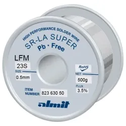 Lötdraht bleifrei, SR-LA SUPER LFM-23-S, 0,8mm, 500g