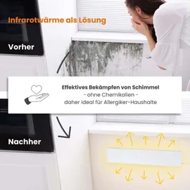 Dalsys Anti-Schimmel-Heizung 60 W Weiß
