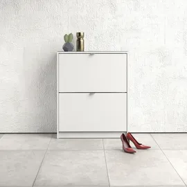 INOSIGN Schuhschrank 70,3 x 85,2 x 24,1 cm weiß / weiß