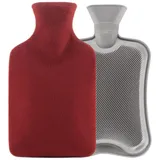 Blumtal Wärmflasche mit Bezug rot 1 St