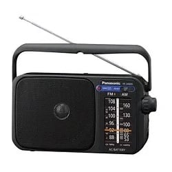 Panasonic RF-2400DEG-K Radio schwarz