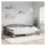 vidaXL Tagesbett 80 x 200 cm Schwarz