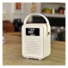 View Quest Retro Mini DAB+ cremeweiß
