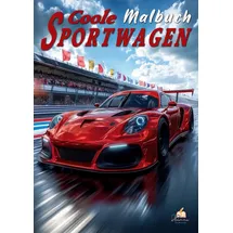 dhamma verlag Auto Malbuch 50 St. Coole Sportwagen