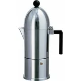 Alessi La Cupola Espressokanne, Silber