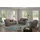 Cotta Couch Polyester 3-2-1 Garnitur Grau