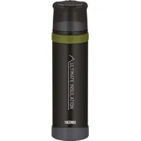 Thermos Mountain schwarz, H:30,8cm, Edelstahl, Trinkflaschen, Thermoflasche, Edelstahl