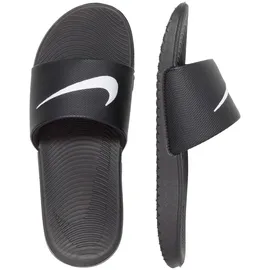 Nike Kawa Slides Badelatschen Kinder black/white 35