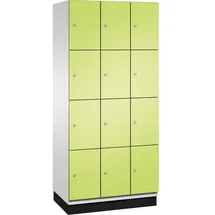 C+P Cambio Fächerschrank 90 x 52,5 x 195 Viridingrün