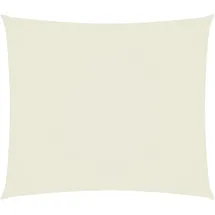 vidaXL Sonnensegel Oxford-Gewebe Rechteckig 2,5x3 m Creme