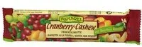 RAPUNZEL Tranches de fruits bio, cranberry-cajou Barre 40 g